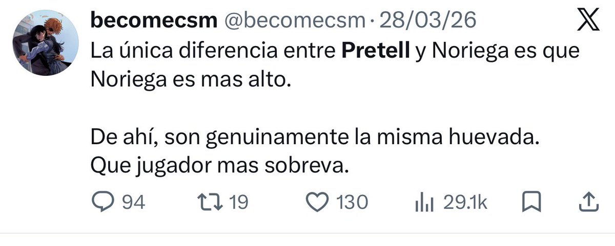 Bru_enigma's tweet photo. @becomecsm Estos pavos rico se acomodan https://t.co/FxrqiSJ8yG