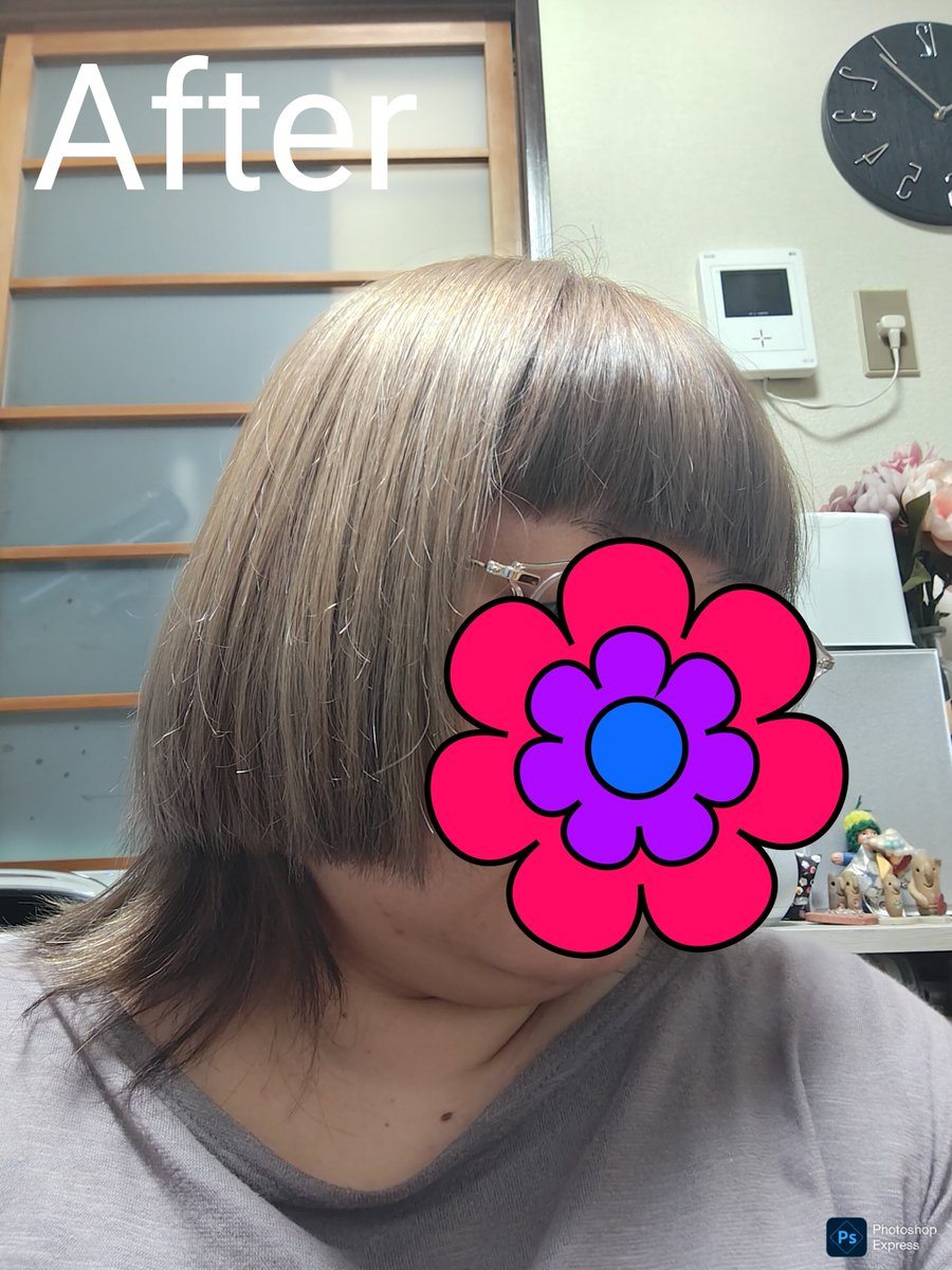 yu_na62's tweet photo. 染めた染めた。
今回はコレ。
グレーというより思ったより茶色だな。まぁいいか。
#セルフヘアカラー
#セルフカラー https://t.co/jNRVln3toE