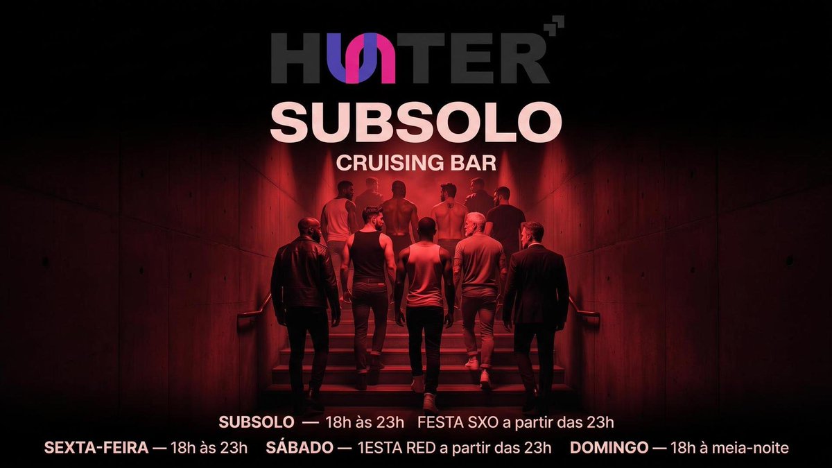 HunterbarSP's tweet photo. Hunter club e subsolo cruising bar São Paulo https://t.co/J3FcNqROCO