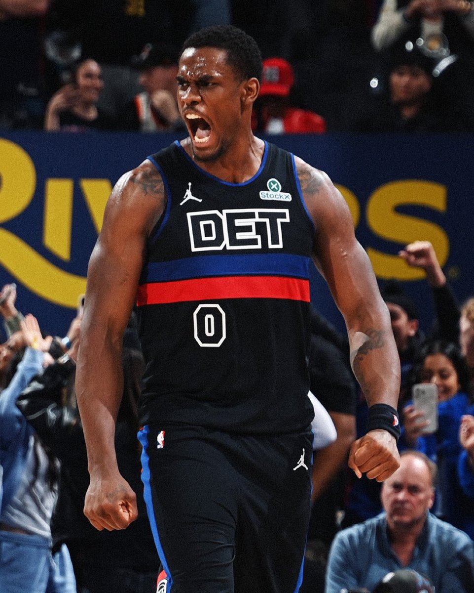 Fullcourtpass's tweet photo. The negotiations between the Pistons and Jalen Duren have been “awfully nasty” and there is concern about his long-term future in Detroit, per @BannedMacMahon 

“Sometimes these negotiations when they are ugly like this can have long-lasting consequences.”

(https://t.co/xQNddK2QE2)