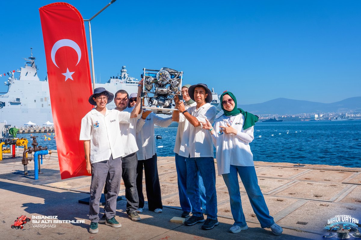 teknofest's tweet photo. Su altının yeni muhafızları derinliklere dalmak için sabırsızlanıyor! 🌊

⚓️ #TeknofestMaviVatan | İnsansız Su Altı Sistemleri Yarışması https://t.co/jfXbHRDFbO