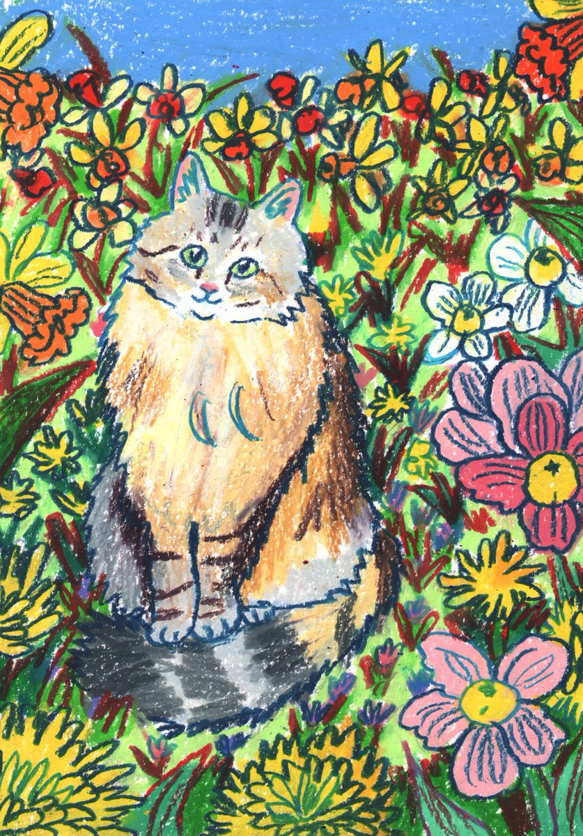 hannahlock's tweet photo. Commission for Francis 🌷🌼🪻 https://t.co/EhUWcKhsIY
