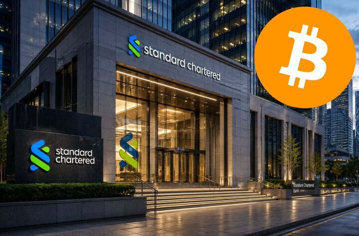 BitcoinMagazine's tweet photo. JUST IN: Standard Chartered bank says Bitcoin could surge back to $100,000 this year, ending the "shallowest" bear market so far 🚀 https://t.co/IpyESe931E