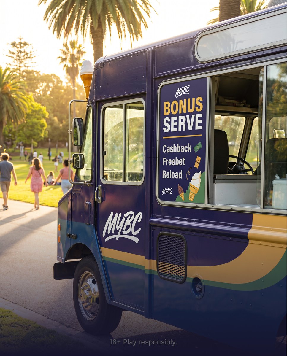 MYBC_Global's tweet photo. Forget the ice cream. We’re serving bonuses. 😂
Cashback? Freebet? Reload?
what are you ordering? 👇 https://t.co/CFLUilO5dE