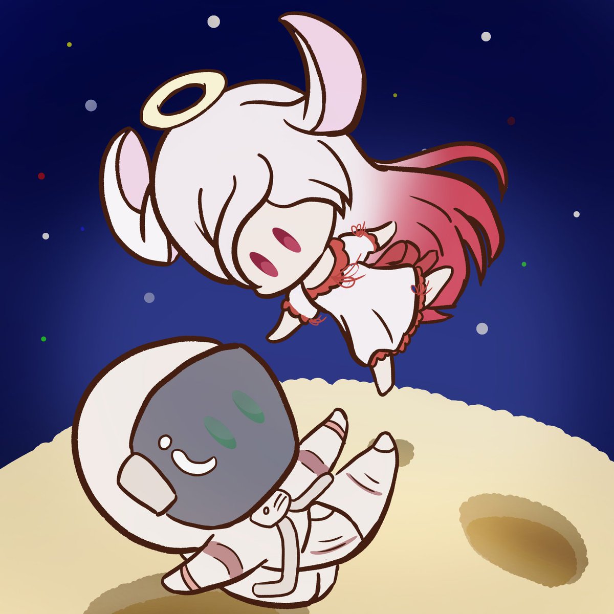 nyanko9625's tweet photo. バニーの日記念の自陣月あゆ https://t.co/LJqnGD5cgC