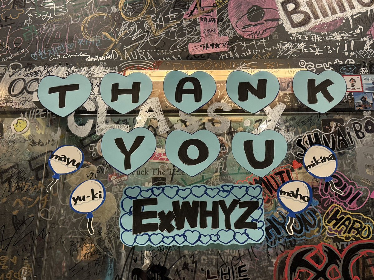 ExWHYZ_official's tweet photo. 【thx!!】
📅8/21(金)
LAST ALBUM. ‘zION’発売記念
リリースイベント
📍 タワーレコード渋谷店 B1F CUTUP

タワレコ渋谷店ではラストのリリイベ！
ExWHYZ初のオールナイトをしたり、5DAYS FESをやらせて頂いたり！
本当に沢山お世話になりました！
ずっとありがとうございました！

#ExWHYZラストアルバム  
#ExWHYZ渋谷