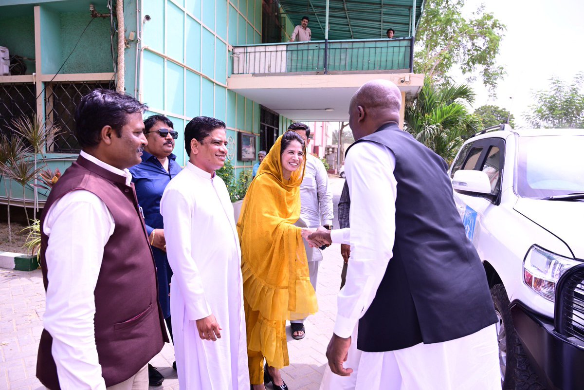 RomaMMatto's tweet photo. A UN delegation, accompanied by Sindh Assembly Member Ms. Roma Mushtaq Matto, visited St. Patrick’s Cathedral in Karachi. The visit highlighted interfaith harmony, mutual respect, and the importance of building a peaceful, inclusive  in Sindh,Pakistan.
@BBhuttoZardari https://t.co/zPtgyvgU9v