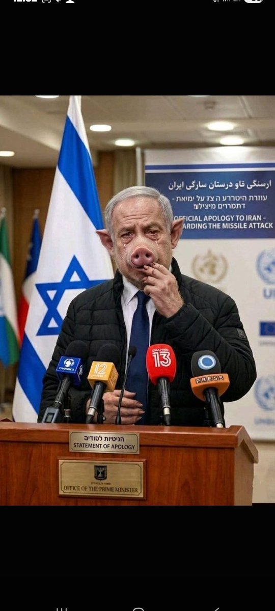 Nusaseraihrr9's tweet photo. @Rusia_HD Empty admission from benjamin nethanyahu https://t.co/chEpWxRh3X