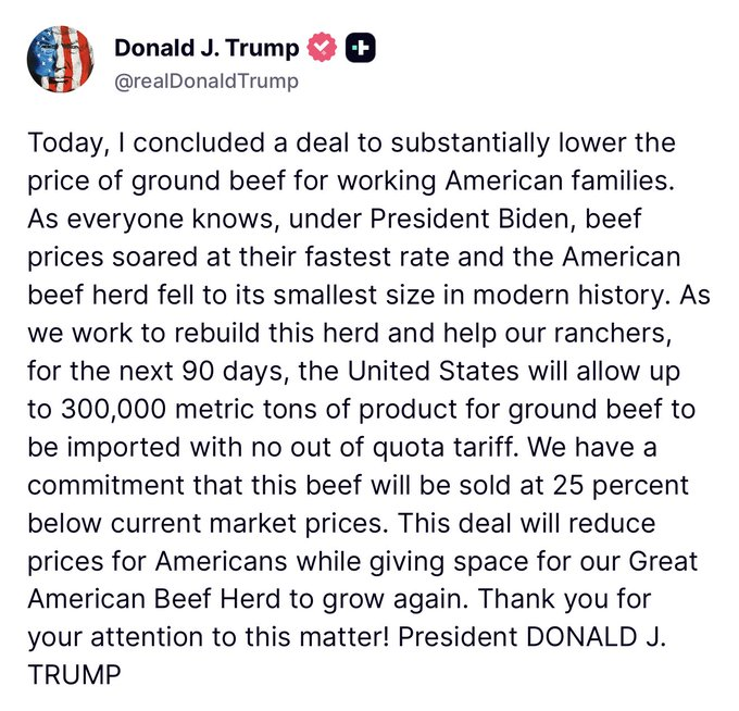 ImBreckWorsham's tweet photo. So you're ADMITTING that the cost of tariffs were passed along to the consumer all along, thus admitting you're a total and complete liar. 

Got it. 👌 https://t.co/5rxAZHJ704