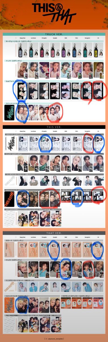 seungstarmin's tweet photo. スキズ トレカ 交換 ユニット 🍉 FANS マグネット カード ユニット Stray Kids 🐺🐰🐷🐇🥟🐿🐥🐶🦊

【譲】 画像・青丸で囲っているもの
【求】 赤丸・🐶ならその他🉑(要相談)

まとめての方優先
異種交換も🉑(要相談)
名古屋、京セラ(大阪)、福岡公演＞郵送 https://t.co/czzdg5I7bs