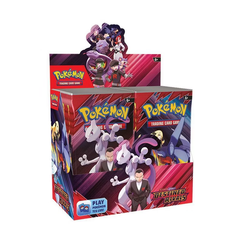 PokemonTCGIntel's tweet photo. Destined Rivals Booster Box live at Target!

https://t.co/dnQcjSGN01

#ad https://t.co/osBeTeOukL