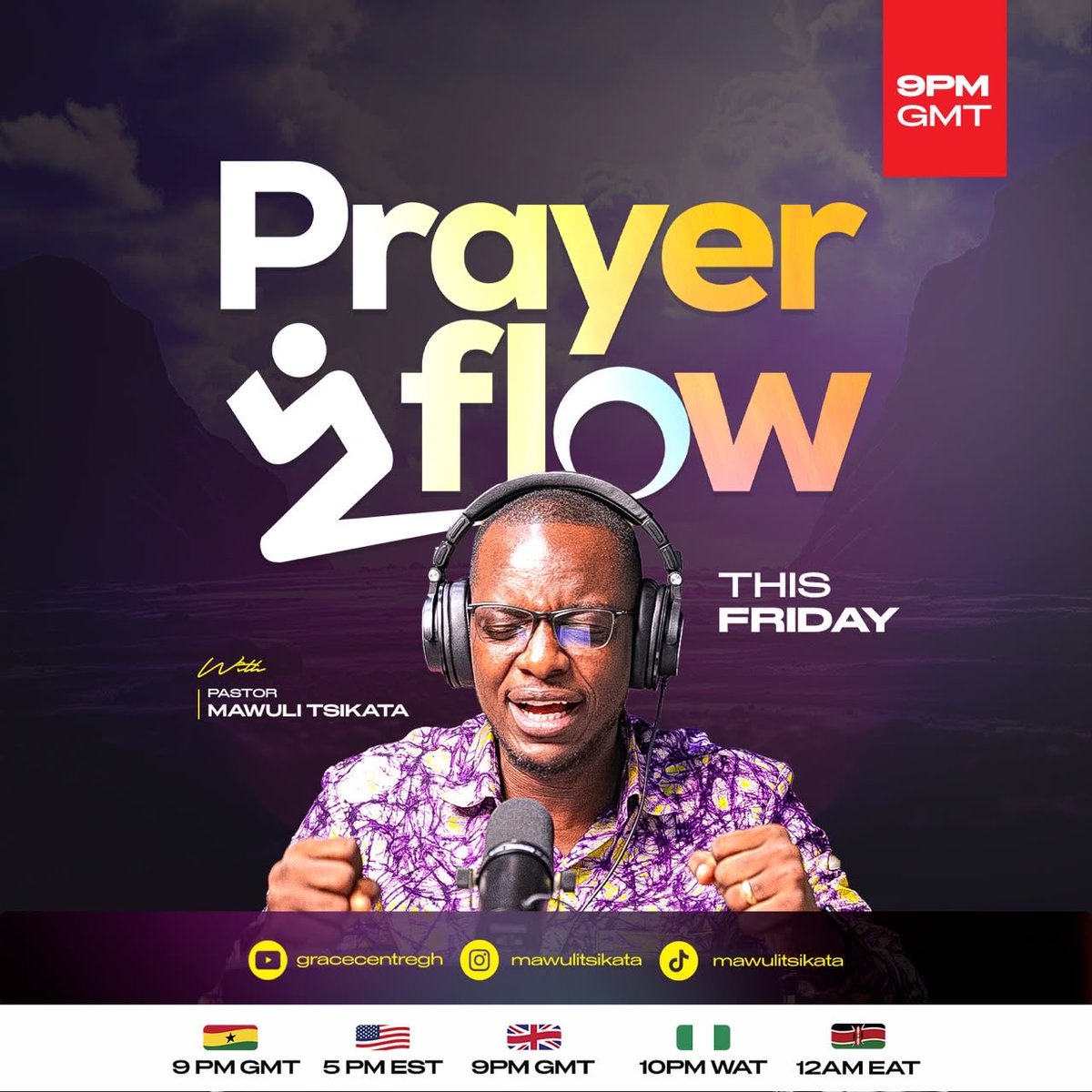 GraceCentreGH's tweet photo. PRAYER FLOW IS TONIGHT!

Join us live on YouTube at 9PM as we come together to pray.

Subscribe to our channel, invite someone, and share the link with your family and friends.

https://t.co/6hdOvCDCKS

See you at 9PM! 🙏🏽

#GraceCentreChurch #APlaceToBelong #GCPrayerFlow https://t.co/1nPHUIVYm6