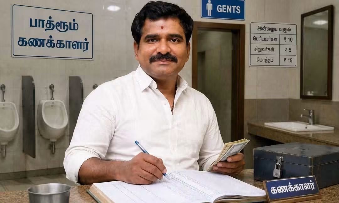 ArunAJS1999's tweet photo. கக்கூஸ் எவ்ளோ நேரம் போறாங்கனு கனக்கு எடுக்க எல்லாம் அமைச்சர் வச்சி இருக்கீங்கலா 😂🤢 https://t.co/g07UUY5fHt