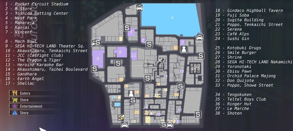 Doonishsan's tweet photo. Yeah but size is not what makes a video game map good.

There is a reason why people look fondly at Kamurocho from Yakuza. Despite its small size, it’s PACKED with content.

So yes people, size doesn’t matter and it’s how well you can do. https://t.co/fCltoEgJEc