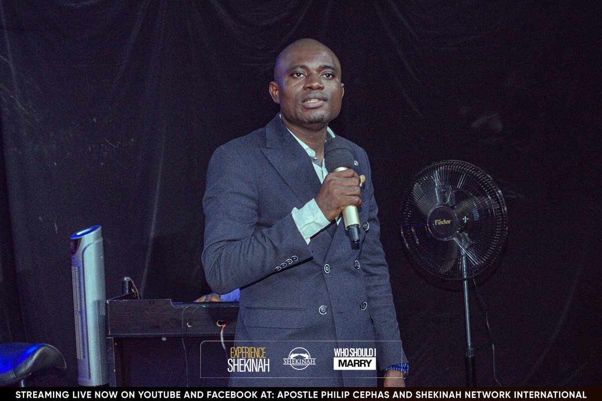 Apostlephilipc's tweet photo. Your Job As A Woman Is Not To Teach A Man How To Have A Vision, But To Follow A Man That Has A Vision.

Join Us Again This Saturday By 5pm At Shekinah Network International With Apostle Philip Cephas.

Invite Someone And Come Praying 🔥🔥

- Apostle Philip Cephas https://t.co/tFNH62Zca0