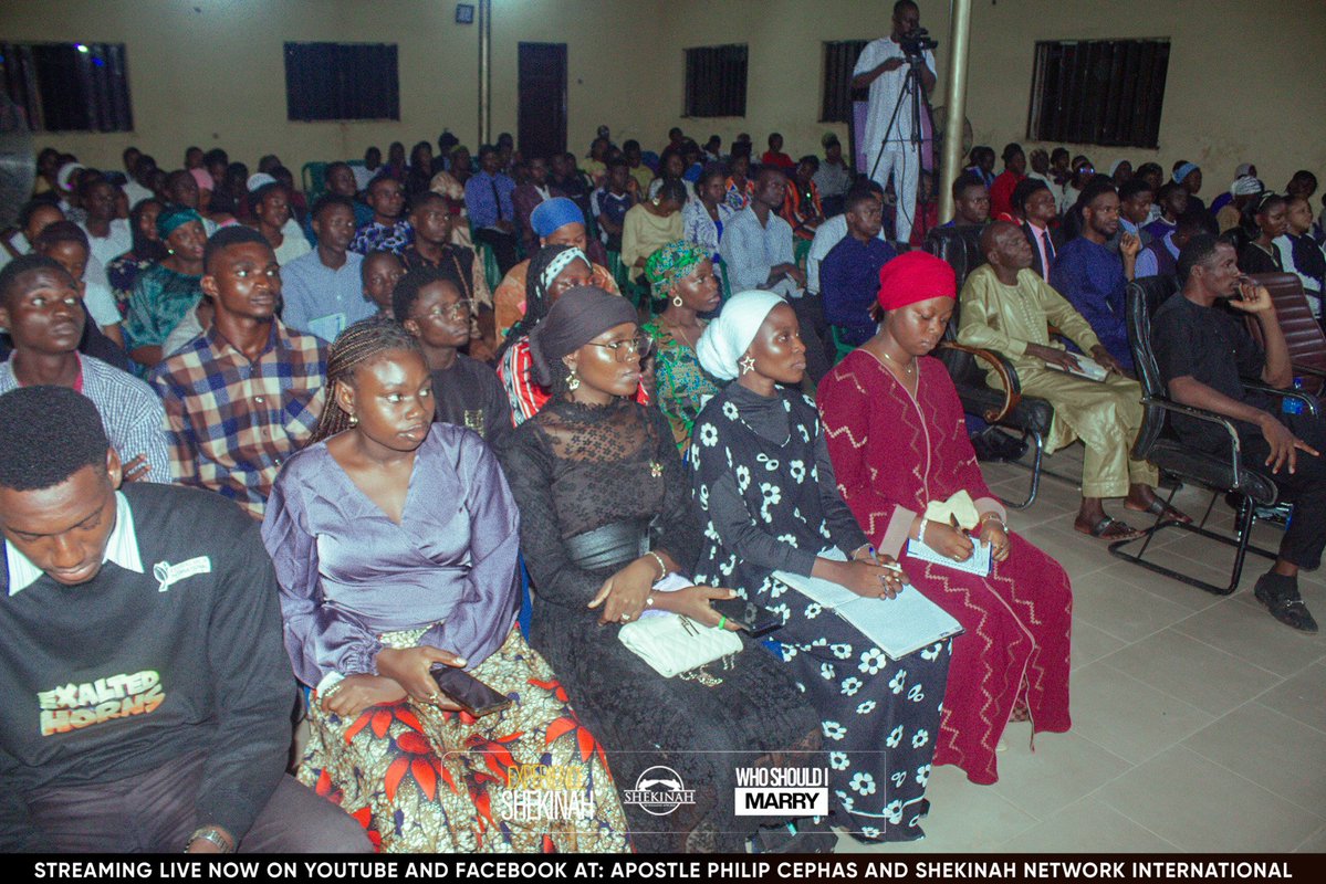 Apostlephilipc's tweet photo. Your Job As A Woman Is Not To Teach A Man How To Have A Vision, But To Follow A Man That Has A Vision.

Join Us Again This Saturday By 5pm At Shekinah Network International With Apostle Philip Cephas.

Invite Someone And Come Praying 🔥🔥

- Apostle Philip Cephas https://t.co/tFNH62Zca0