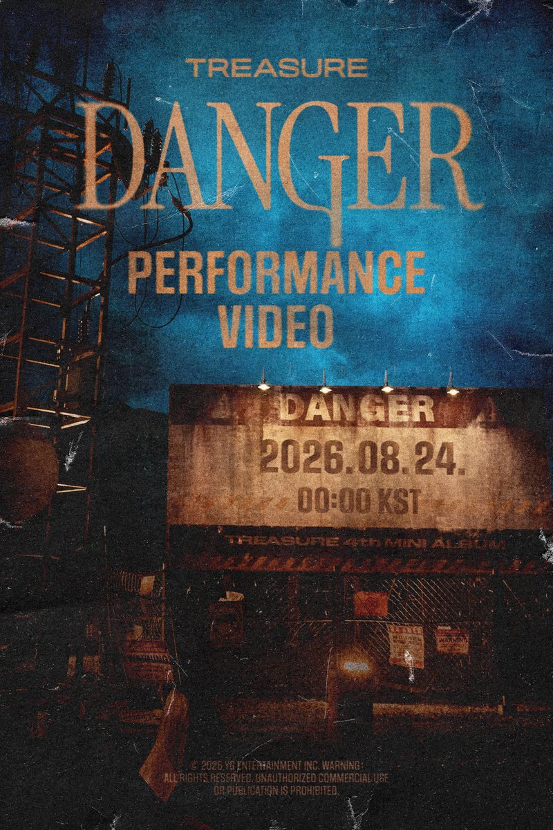 treasure_aces's tweet photo. #TREASURE – ‘DANGER' DANCE PERFORMANCE VIDEO TEASER POSTER

4th MINI ALBUM [NEW WAV]

🎧Listen on your favorite streaming platform
: https://t.co/ckjLleHSvE

#트레저 #4thMINIALBUM #NEWWAV #DANGER #DANCE_PERFORMANCE_VIDEO #TEASER_POSTER #RELEASE_ON_20260824_0AM #YG https://t.co/d0QBNCCn3T