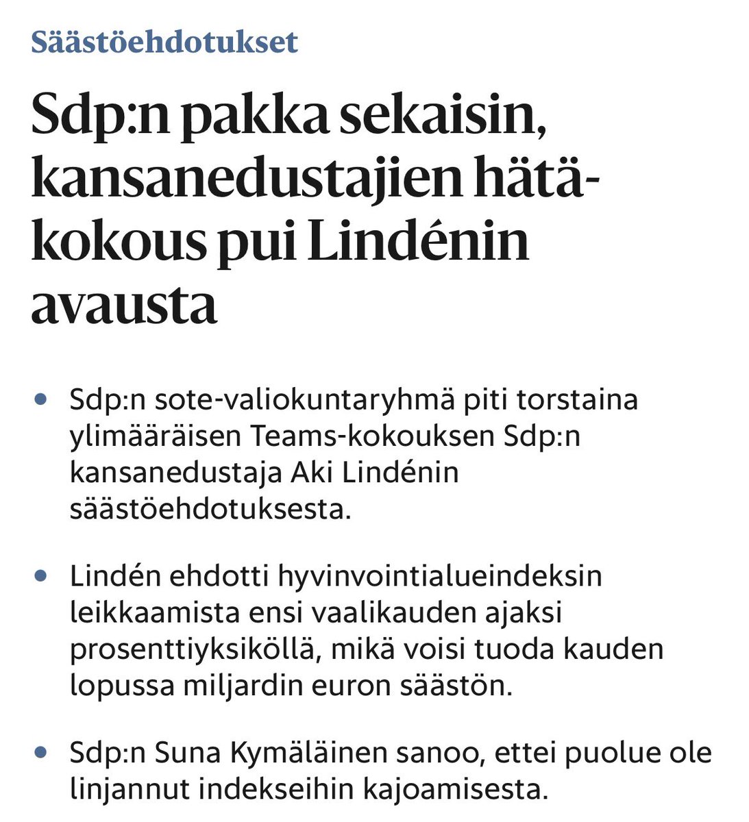 ir_rkp's tweet photo. Ensimmäinen oikea säästöehdotus (rivijäseneltä), ja puolue heti sekaisin. 

Miten tällainen porukka kykenisi hallituksessa oikeasti tekemään ja täytäntöönpanemaan ainuttakaan? https://t.co/yQPYhgSSfR