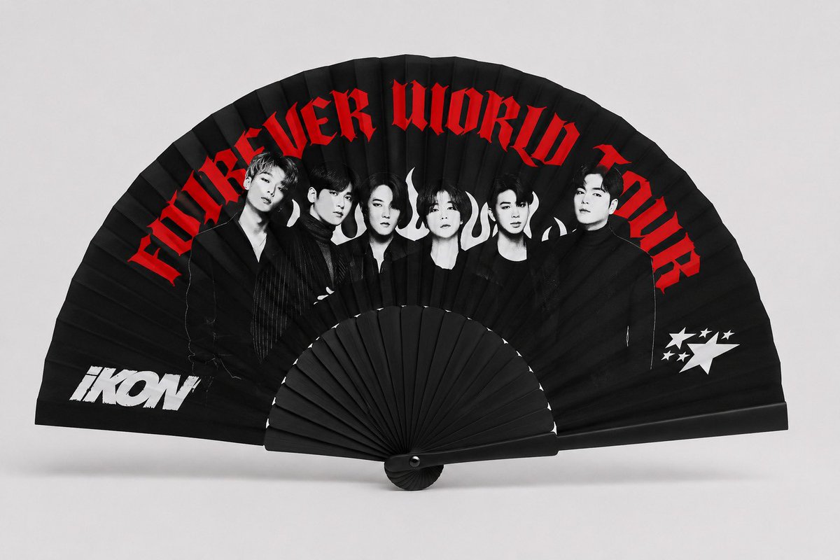 lojamusea's tweet photo. Estou planejando fazer algumas unidades de leques do iKON! Alguém teria interesse? Estampa personalizada da loja! 💙✨ Provavelmente vou levar para vender na fila do show! https://t.co/IpzIrmyGn4