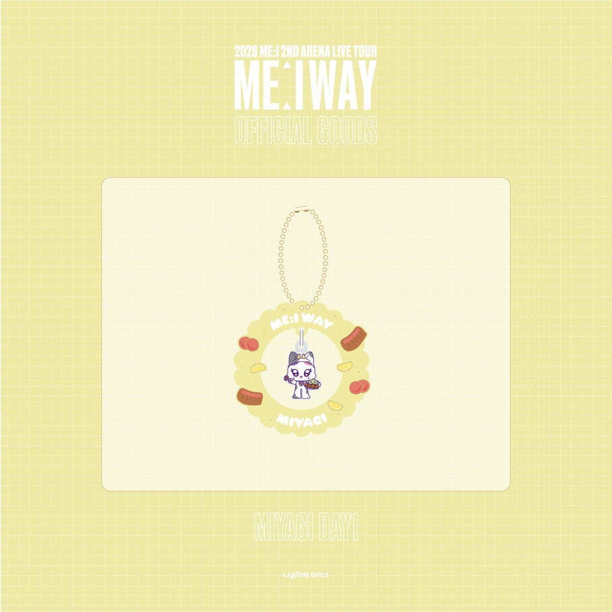 official__ME_I_'s tweet photo. 📣:⊹˚₊

𝟮𝟬𝟮𝟲 𝗠𝗘:𝗜 𝟮𝗡𝗗 𝗔𝗥𝗘𝗡𝗔 𝗟𝗜𝗩𝗘 𝗧𝗢𝗨𝗥 "𝗠𝗘:𝗜 𝗪𝗔𝗬"

宮城公演会場にてグッズ販売中！

📍 ゼビオアリーナ仙台
8/22(土) 10:00～16:30 予定

【公演日別】ゆらゆらキーホルダー
〈 MIYAGI DAY1 〉の絵柄公開🐮

ぜひチェックしてください💛

🔗 https://t.co/8LI0dEOVq9 

#ME_I_WAY
#ME_I #ミーアイ #미아이