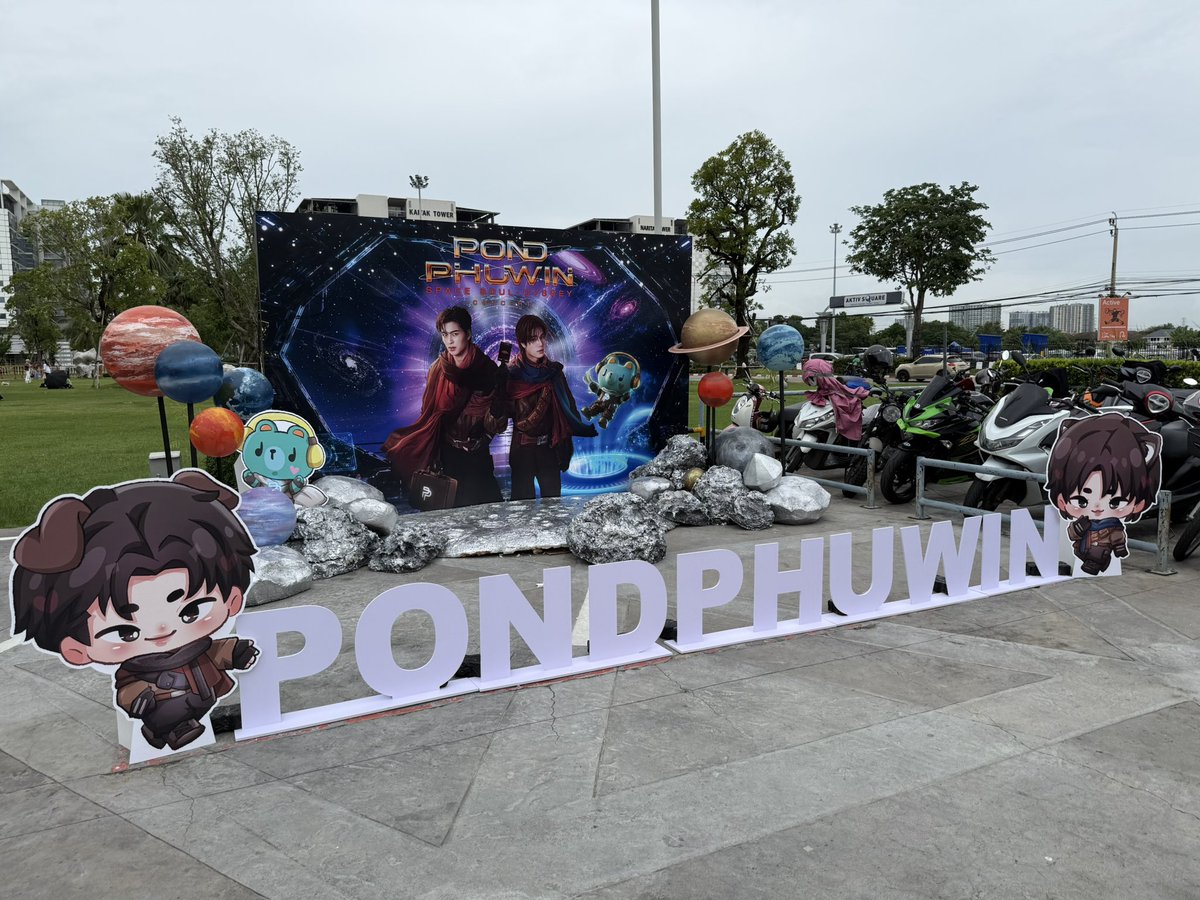 a_momonoy's tweet photo. มาถึงละนะ พร้อมขึ้นยานแล้วค๊าบบ
#PondPhuwinConcertD1 https://t.co/7WJtP78gsx