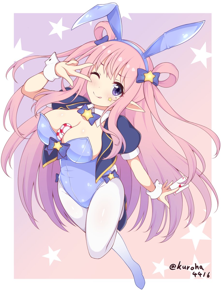 kuroha4416's tweet photo. 🐰の日ばに～ https://t.co/wI0C02RZ6S