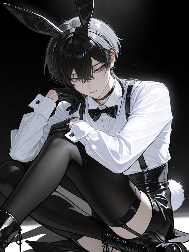 kurou_5402's tweet photo. ちゃっぴーが考えた、
バニーの日
ver.2 https://t.co/LvZVzQQZPW