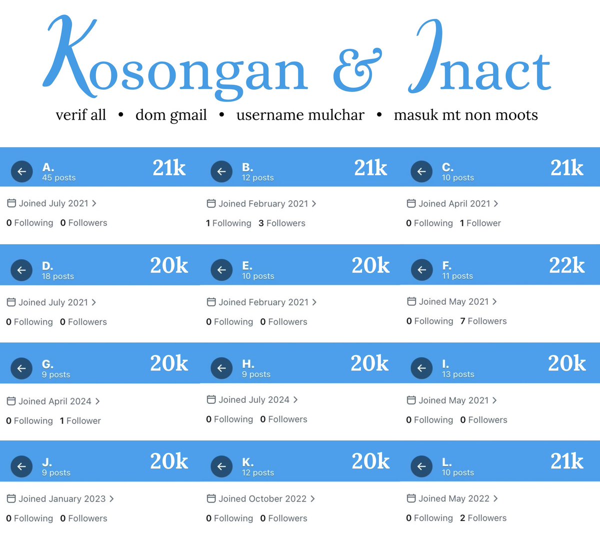 wecuy's tweet photo. Jajan inact kosongan ini, yuk? #bealanja https://t.co/wsFQBF2Y2d