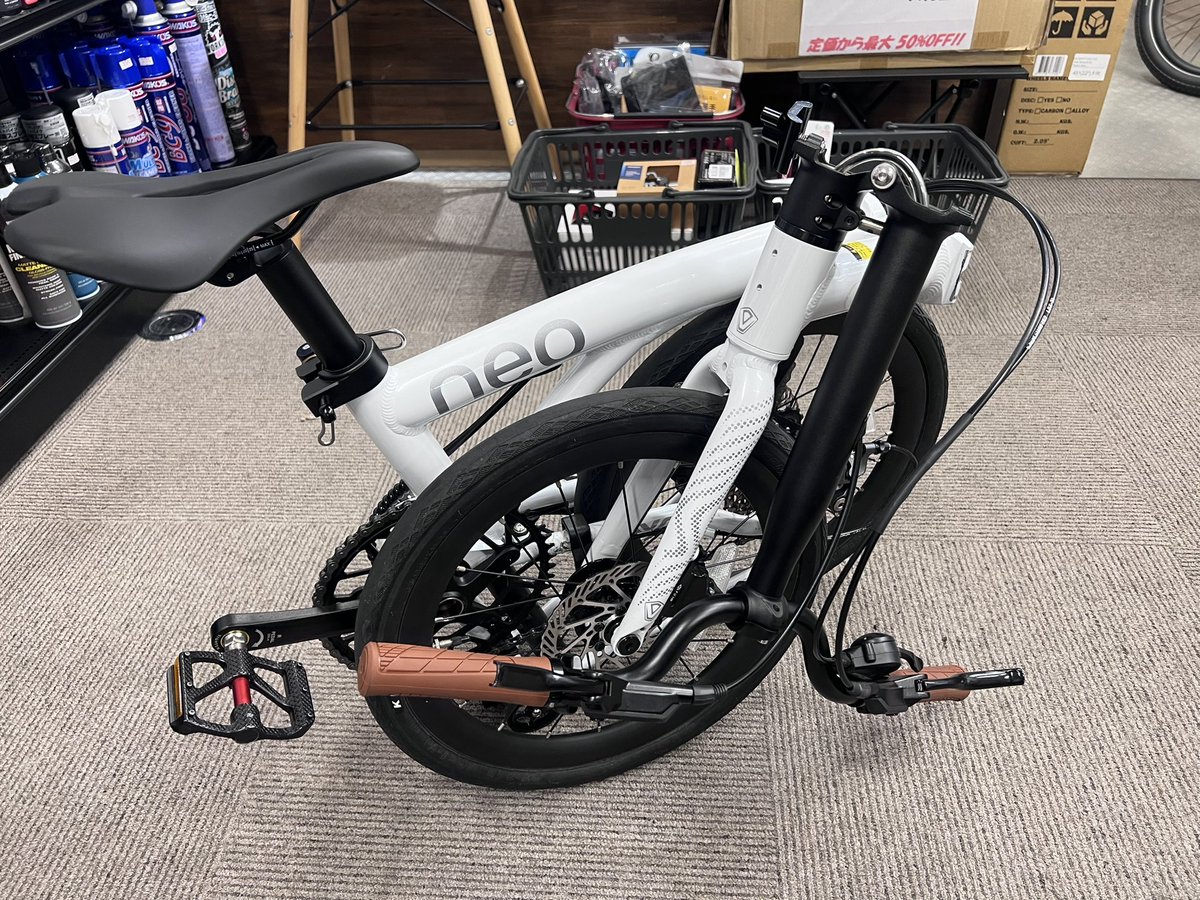 kanekoings's tweet photo. JAVA neo 3 16インチ
試乗車 本日より1週間ほど店頭にございます😊
ご予約も受付中です!
109,780(税込み)
#カネコイングス #サイクリング #JAVAbike
#フォールディングバイク #折り畳み自転車 https://t.co/wduXjIxwVH
