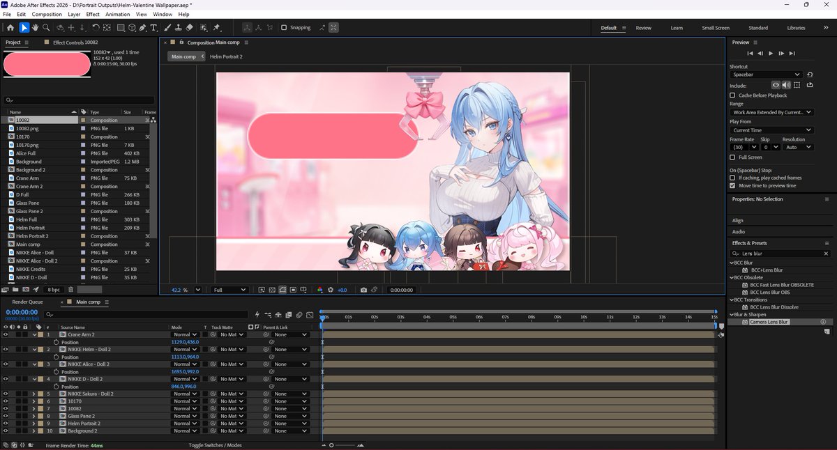OnomichiCh's tweet photo. Helm Valentine Wallpaper coming up.
#NIKKE #NIKKEfanart https://t.co/4YjTLEgOK7