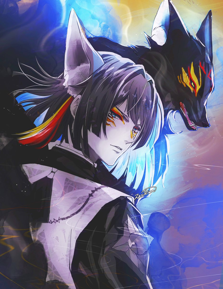 zasikirou_82_'s tweet photo. 狐ヶ崎さんの異質な雰囲気好き https://t.co/x3p9T21m0g
