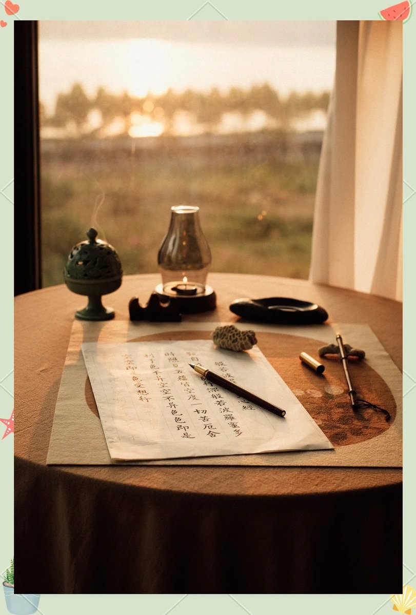 maarijueee's tweet photo. 下班别宅家！花10分钟练软笔书法，从描红到创作，指尖稳了还能写好家书，悄悄提升气质～， https://t.co/gLwOsuFt1K