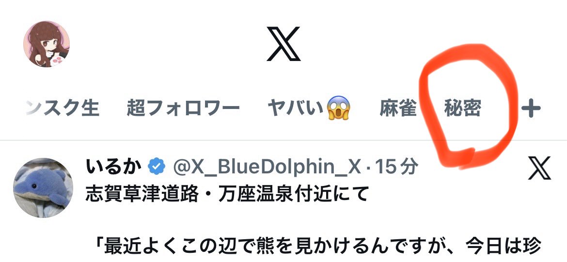 suuu331's tweet photo. 二年ぶりにこっちのアカウントに戻ってきて【秘密】リストの中見たらエロ動画ばっかりで、私は凍結くらったのにみんなは2年間よく耐えたねぇと褒めてあげたい
※いるかさんとはなんの関係もありません https://t.co/PPxt6uIJw3