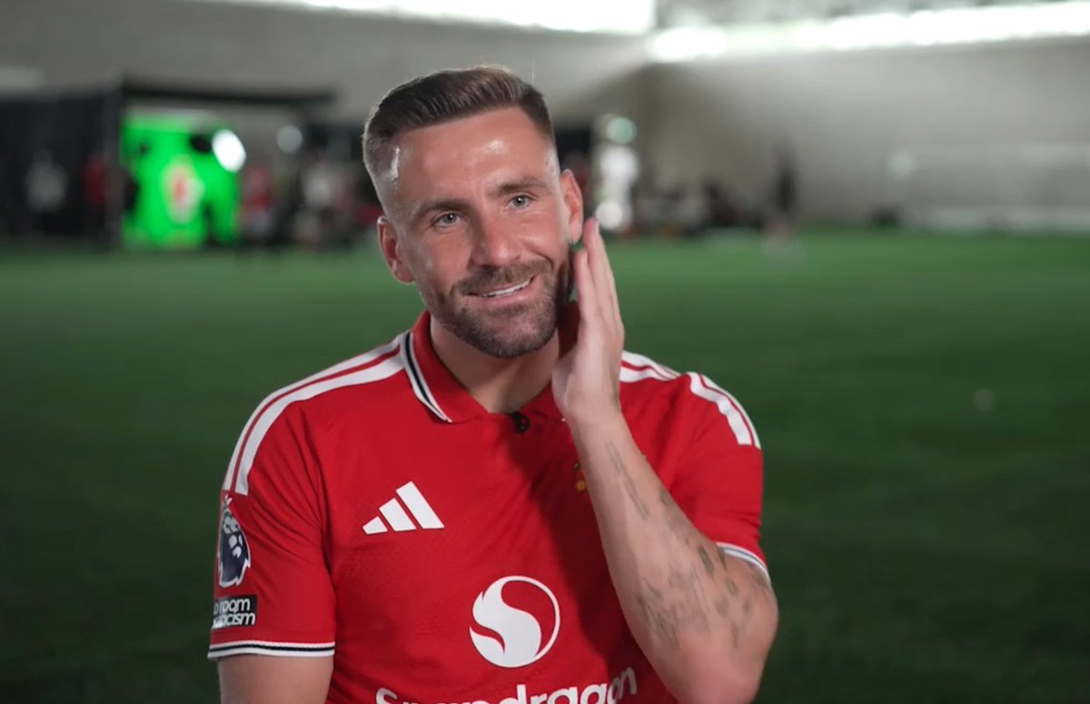 UtdDistrict's tweet photo. 🚨🎙️ | Luke Shaw:

"I think you always have the same feeling. Every year is the same.

"There is always the same hunger, the same excitement every pre-season but, you know, I feel really, really positive about this season - with the group, with the manager.

"You know, the way things are around the place. Everyone is extremely positive, so I'm really looking forward to this season..." [MUTV]