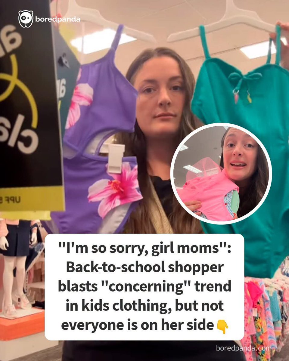 intervoxamedia1's tweet photo. “I’m So Sorry, Girl Moms”: Back-To-School Shopper Blasts “Concerning” Trend In Kids Clothing https://t.co/5u7otbjFgQ