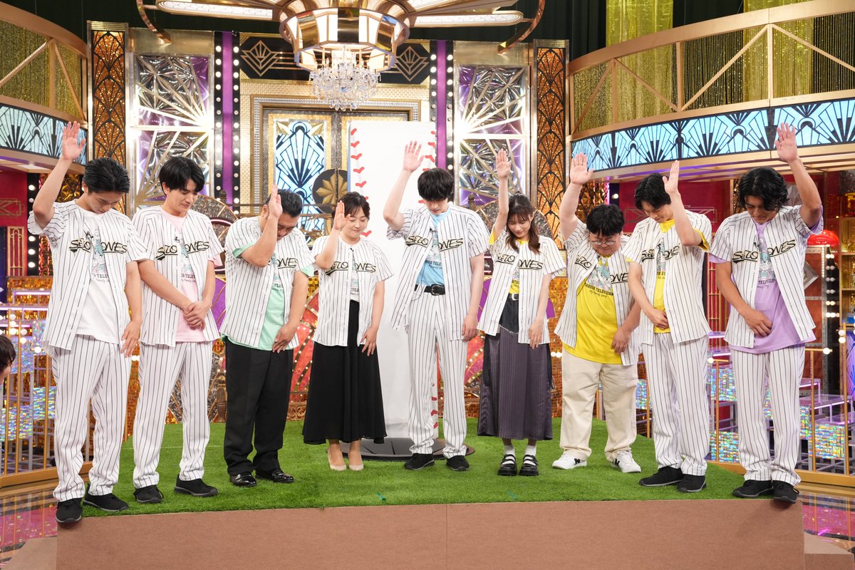 GoldenSixTONES's tweet photo. ⋱#GOスト チラ見せ💎⋰

あるハプニングが...😅
（すみません）

『動体球児』は8/23(日)よる9時からの
#GoldenSixTONES で放送⚾ https://t.co/ar1Kj1aTVG