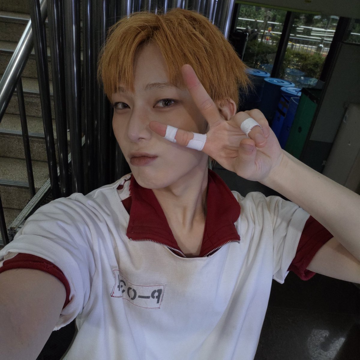 lovingsunsun's tweet photo. 260821 weverse post #SUNOO

🦊 orange boy~ first music show performance done🍊 https://t.co/33fZErfs5G