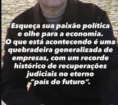 TarcisioCordaro's tweet photo. O modo do PT fazer "política " é INSUPORTÁVEL e faliu o Brasil!!! Cresci ouvindo que o Brasil seria o País do futuro,,, mas a esquerdalha nos transformou em País SEM FUTURO!!!
#aEsquerdaFede
#Esquerda_171 https://t.co/0TFwsaS8mb
