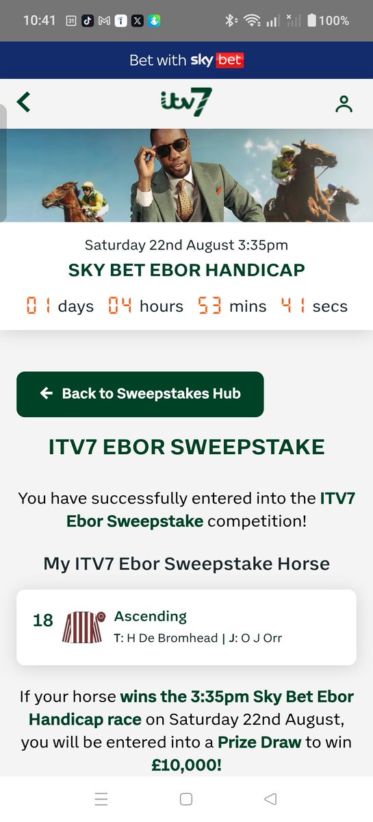 coreenwillis's tweet photo. @ITV7Racing #ITV7SweepToVictory https://t.co/XsyLpqyyp1