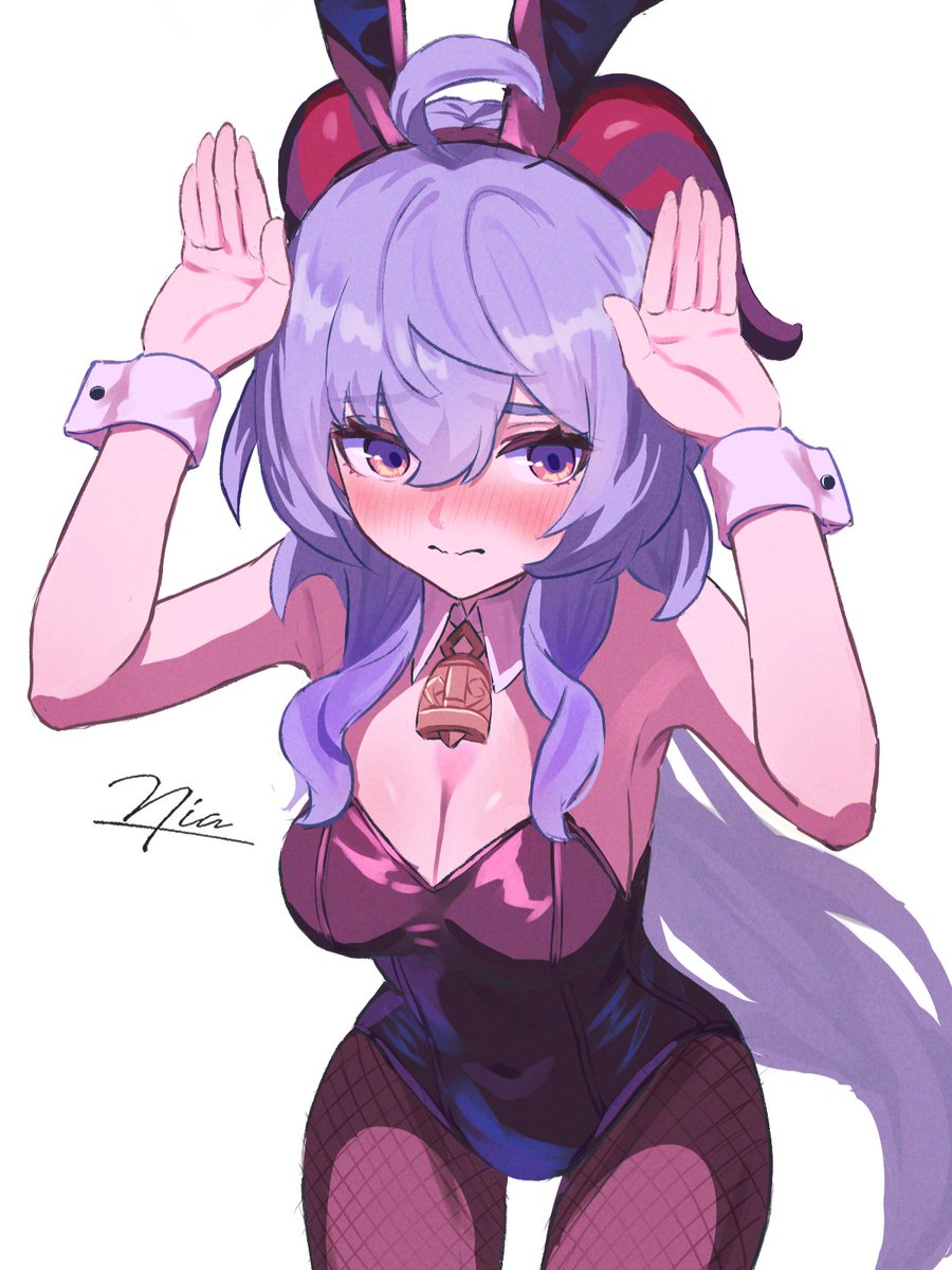 niadn_nb's tweet photo. バニー甘雨ちゃん（再掲） https://t.co/6uGzVtQWNx