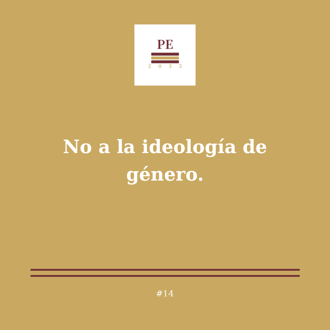 PE2035's tweet photo. En las escuelas, fuera la #ideología de #género
#PE2035 https://t.co/sVPTj4ga0K