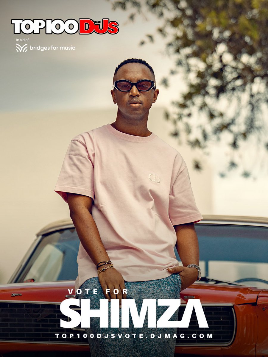 Shimza01's tweet photo. VOTING STILL OPEN! Please vote for me to be on the DjMag Top 100 DJs 🙏🏾🙏🏾🙏🏾❤️ https://t.co/rmFEBArfp0 https://t.co/nkSqbJGPVH
