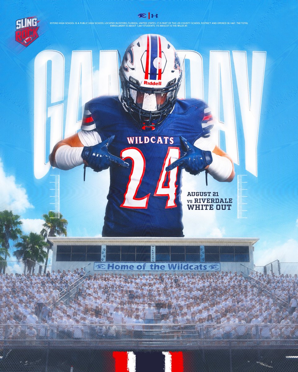 EsteroFB's tweet photo. WAKE UP IT IS GAME DAY!!!
7:30 at HOME ๐
SPOT THE BALL ๐ & LETโS GOOO!!! #SLINGTHEROCK https://t.co/StzKOT0RfM