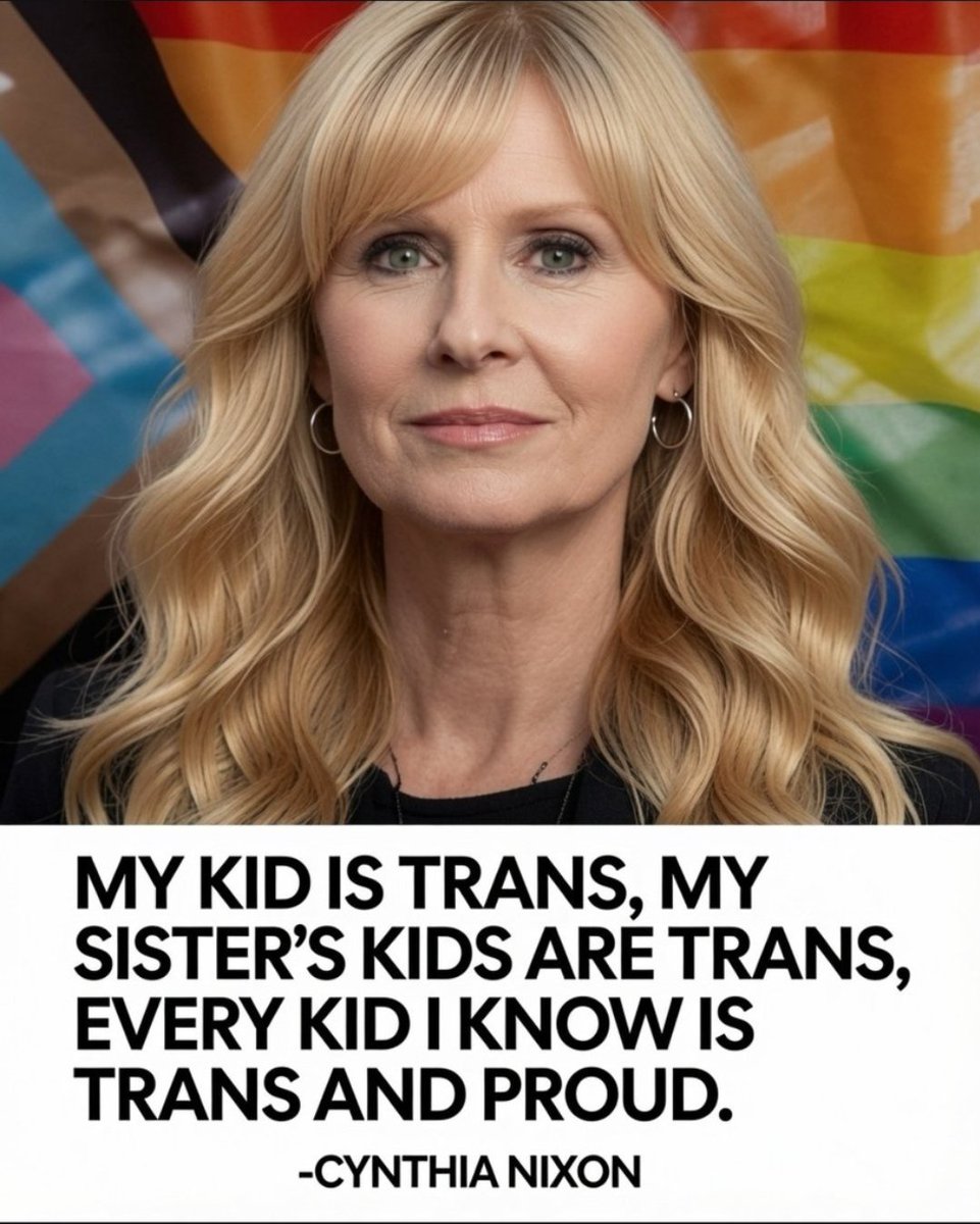 ailanyus's tweet photo. What would you like To Say for Cynthia Nixon? https://t.co/dLCaGtLL63