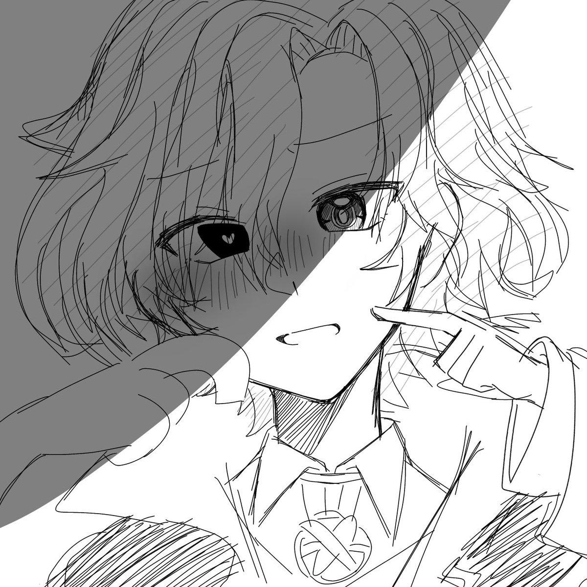 Ria_21053's tweet photo. ミティヤのヤンデレ化描くの楽しい〜🔪 https://t.co/A2VgHsmBQD