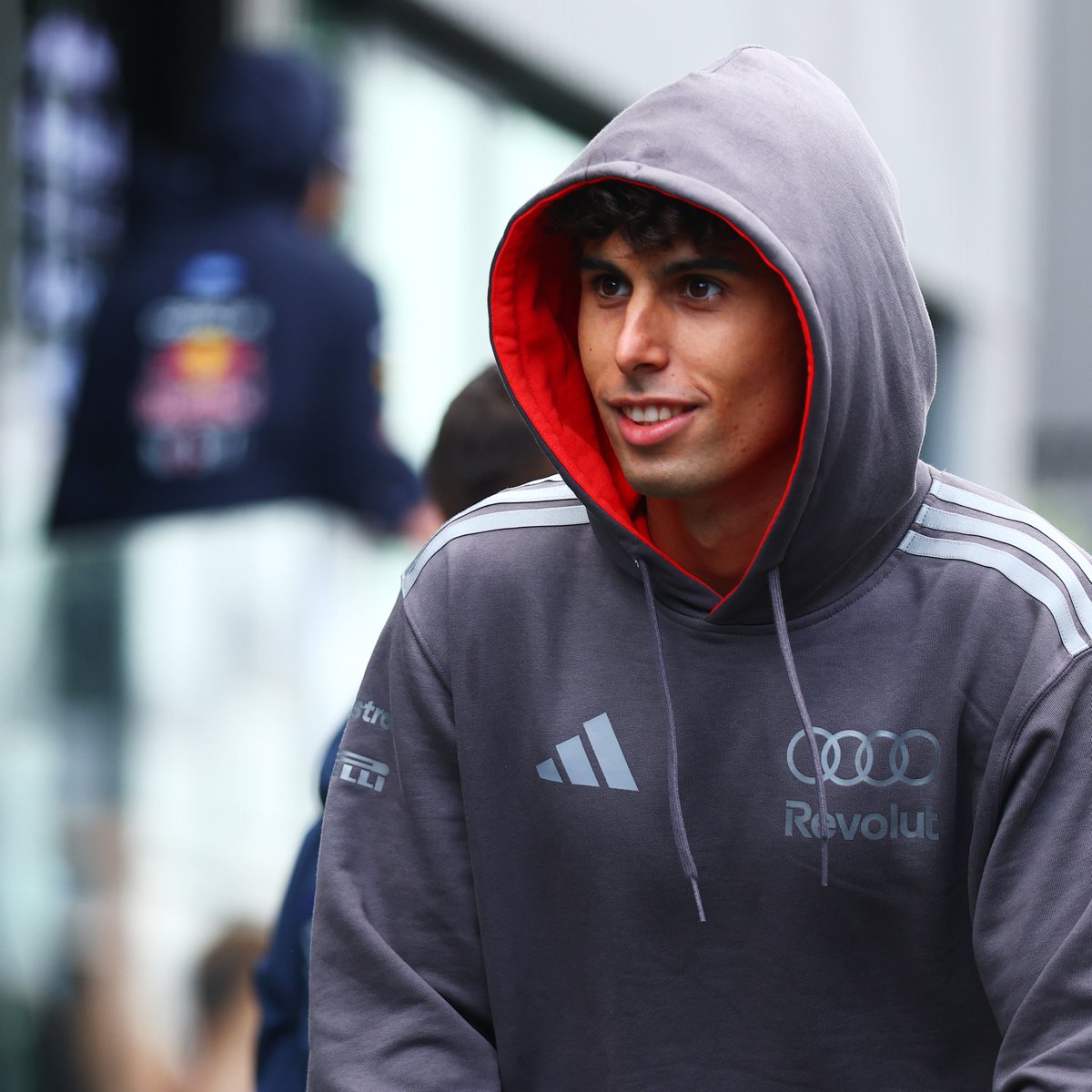 F1's tweet photo. The drivers have arrived and so has the rain! ☔️

Your #F1Sprint race weekend starts here 👊

#F1 #DutchGP https://t.co/XJKdkAHlxr