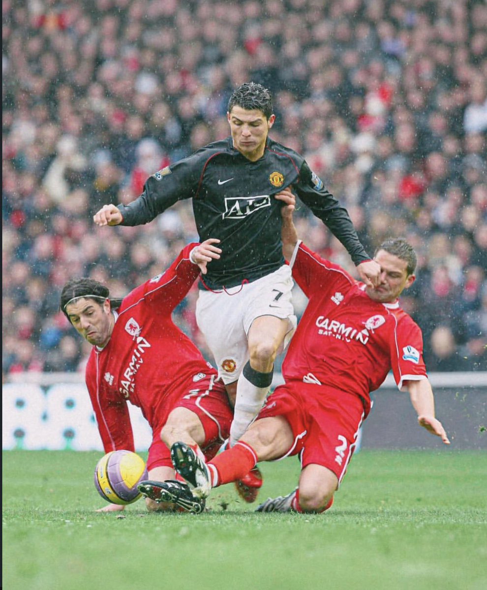 Grandsoncr7's tweet photo. Did you know that during the 2000s, Ronaldo completed more dribbles than any other player? This includes the likes of Ronaldinho, Zidane, Messi, Brazilian Ronaldo, Kaká, Okocha, and Iniesta.

He completed over 800 dribbles during the decade, yet somehow casuals are still trying to tell us he was “just a goal scorer.”