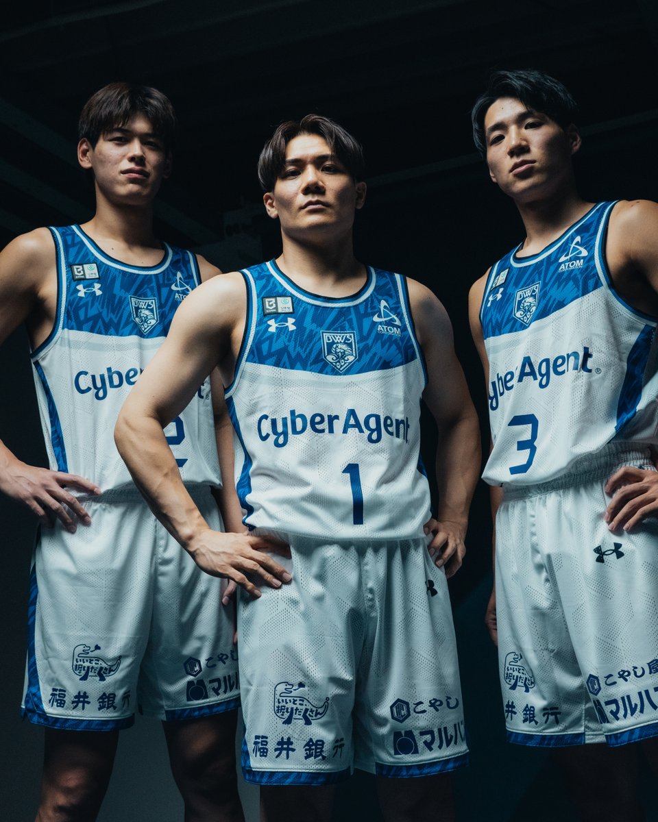 FUKUI_BLOWINDS's tweet photo. 🔵2026-27 UNIFORM⚪️

明日 8/22(土) 10:00より先行販売スタート！

デザインのこだわりやディテールは、ぜひ特設ページからチェックしてください👀

🔗特設ページはこちら
https://t.co/EnL4vhBUHo

#福井ブローウィンズ https://t.co/51jFRzuIQz