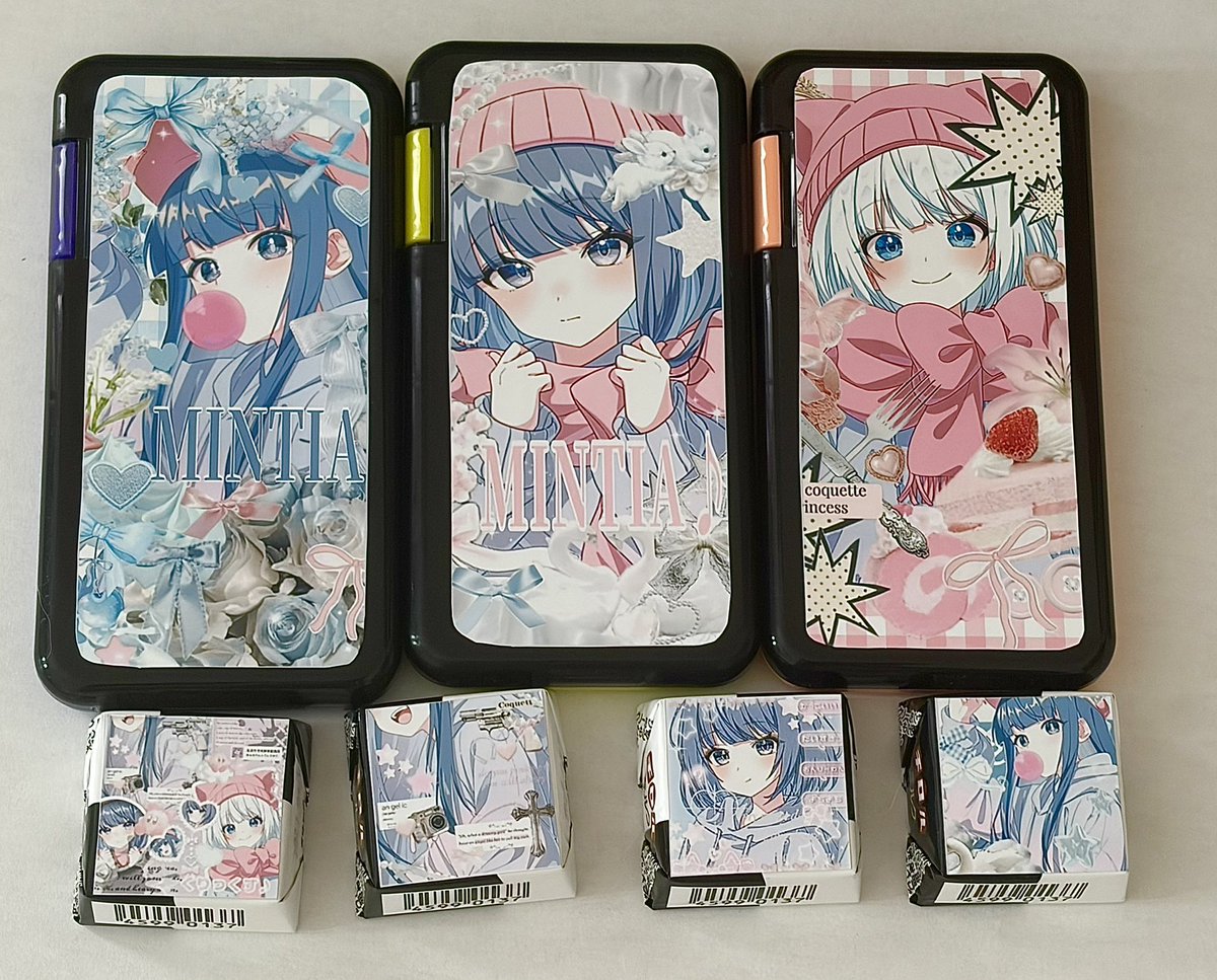 3R475's tweet photo. 推しミンティアとチョコ作った可愛い
つぶみさんのテンプレートお借りしました♪ https://t.co/Axukfm0To7