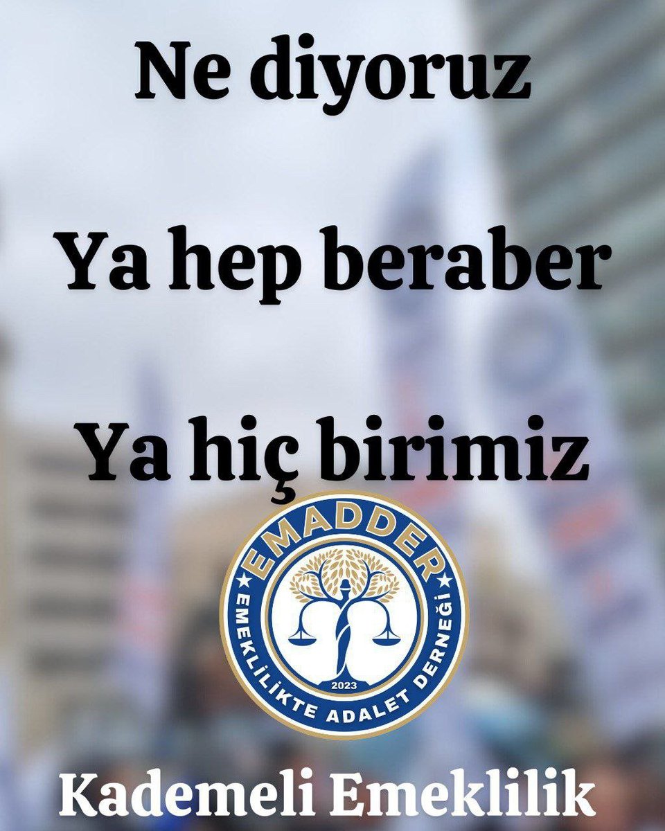 sakarsakaa's tweet photo. Kademe kademe sona yaklaştık...
#EmekçiyeKademeŞart https://t.co/cqWrwTkvZ7